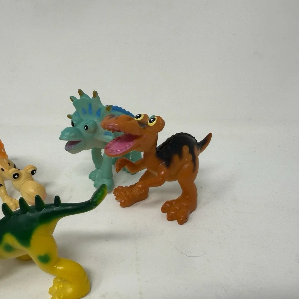 Lot of 6 Gosnell: Funny Animal Dinosaur Figures - T- Rex and More.